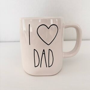 RAE DUNN “I 🤍 DAD” Mug